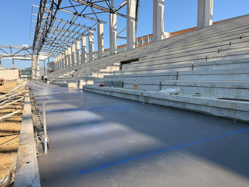 Lucrările la Arena Eroii Timișoarei avansează