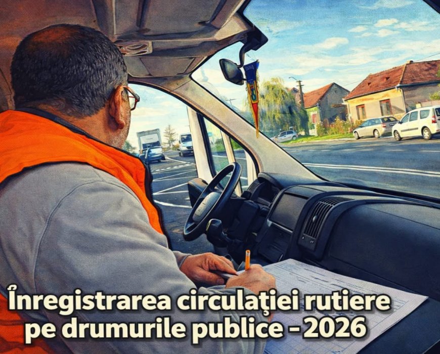 Recensământ de trafic pe autostrăzi și drumuri naționale din vestul țării
