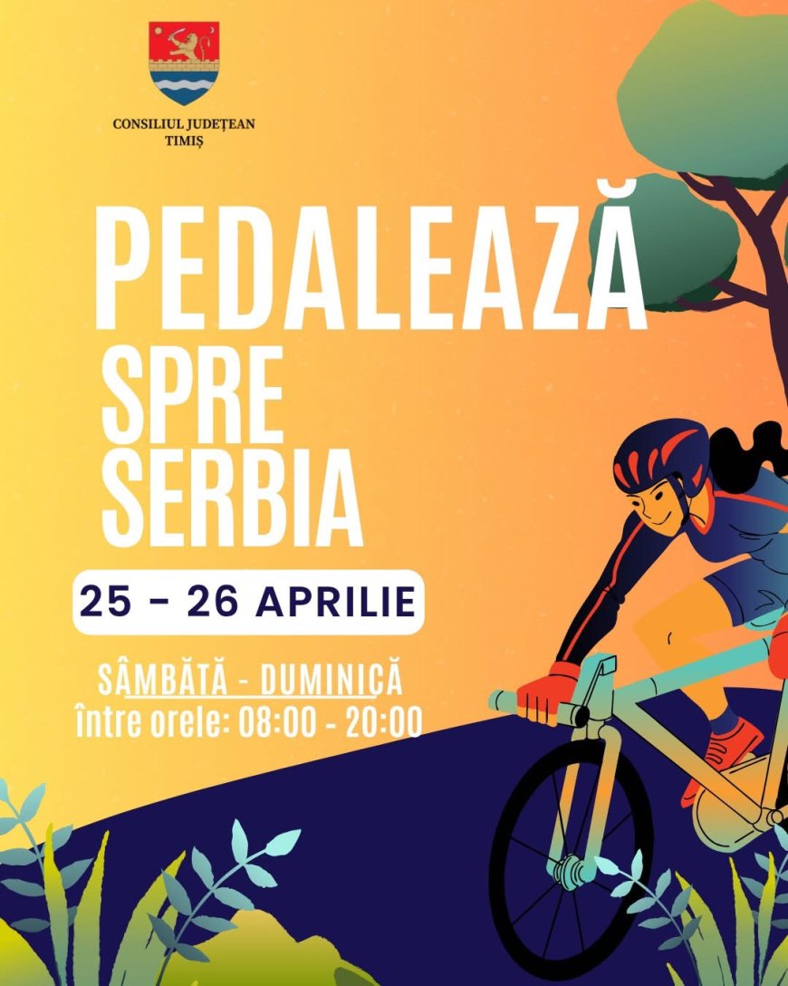 Trecere temporară a frontierei pentru bicicliști în weekendul 25–26 aprilie