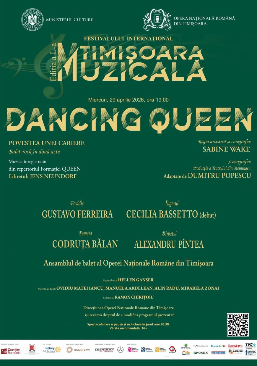 Balet la Opera din Timișoara: Dancing Queen și Scheherazade/Bodies & Emotions