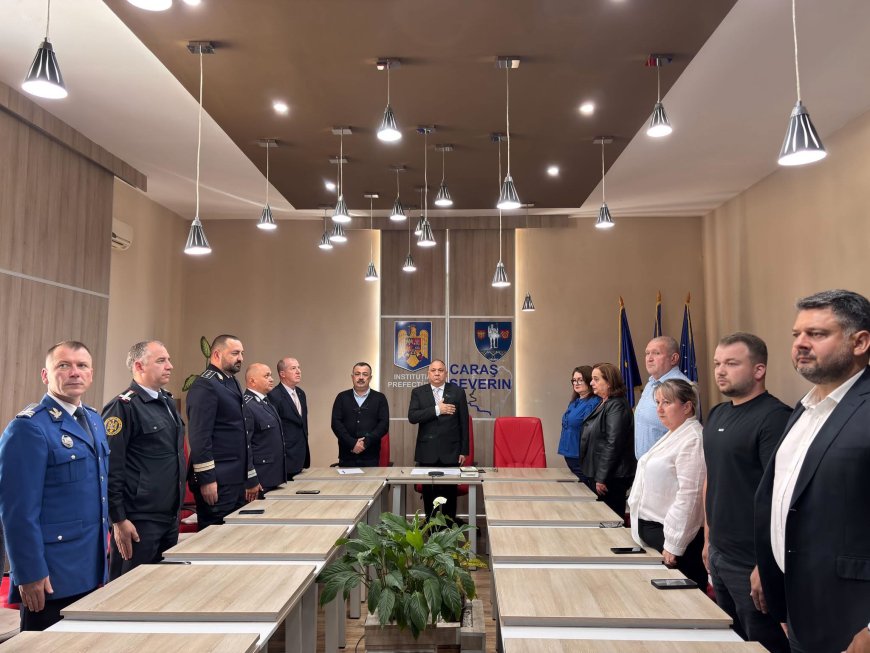 Cristian Gâfu a depus jurământul ca prefect al județului Caraș-Severin