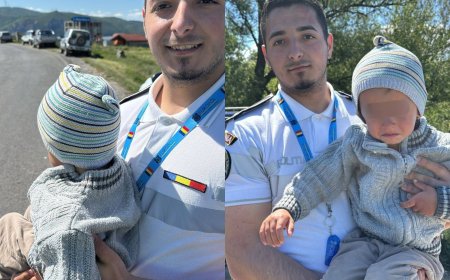 Un polițist din Moldova Nouă, salvarea unui copilaș de 4 ani