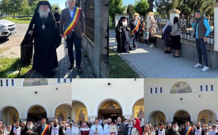 Mitropolitul Banatului, alături de comunitatea din Ghiroda