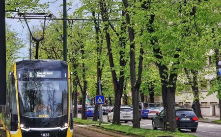 Tramvaiele 1, 8 și 9 nu mai ajung la Gara de Nord în această seară