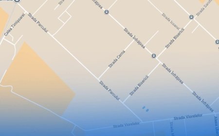 Se lucrează la structura drumului pe strada Icoanei din Ghiroda