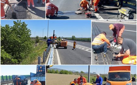 Lucrări de întreținere pe autostrada A1