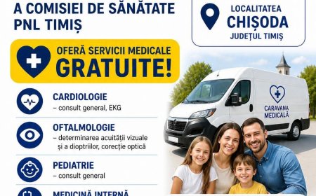 Caravana Medicală ajunge la Chișoda
