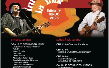 Girocul va răsuna de muzică folk