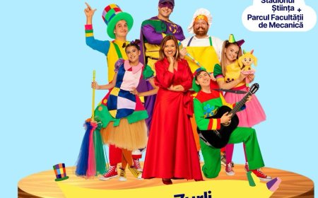 Gașca Zurli vine la Poli Kids Fest 2026