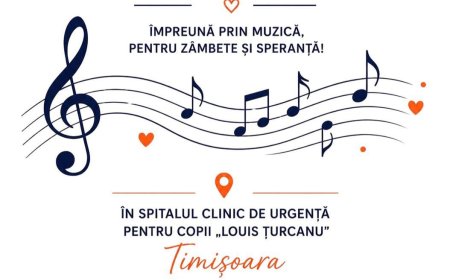 Muzica ajunge în spitalele din Timișoara