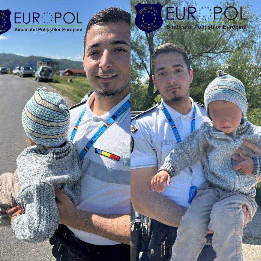 Un polițist din Moldova Nouă, salvarea unui copilaș de 4 ani