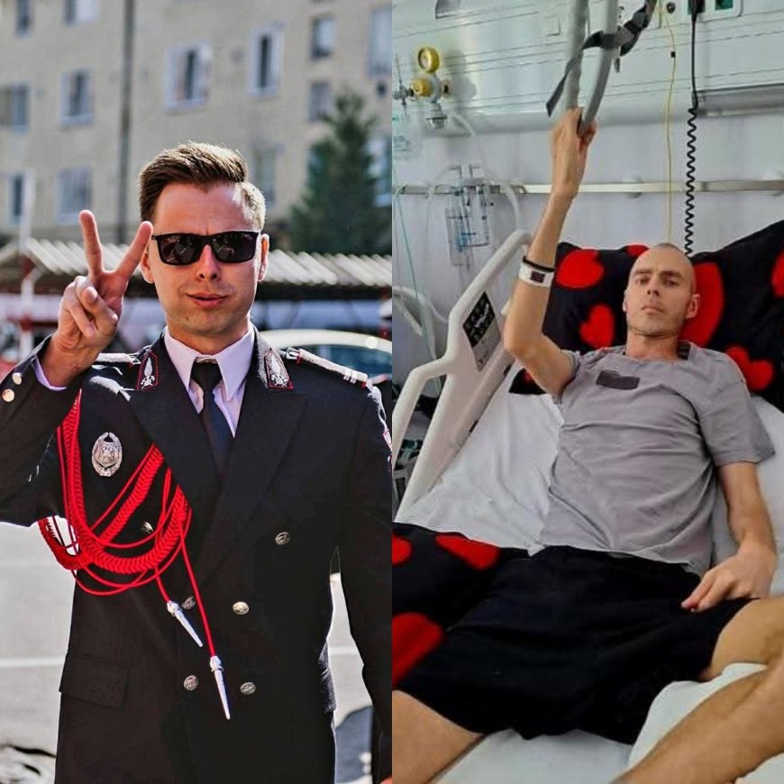 Apel umanitar pentru un pompier diagnosticat cu cancer