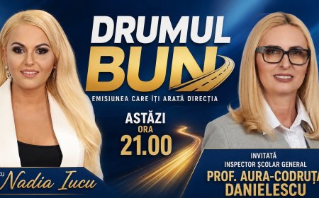 Aura Danielescu vine la Drumul Bun