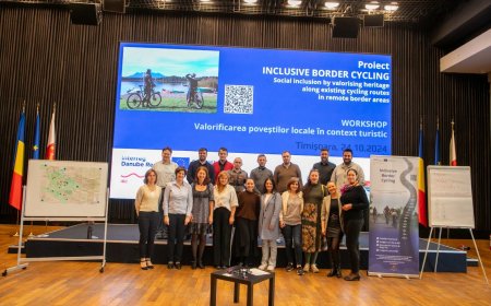 Inclusive Border Cycling pune Timișul pe harta turismului velo european