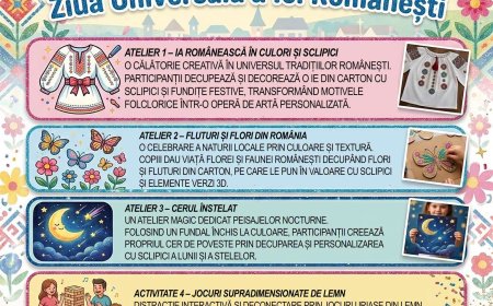 Activități pentru copii de Ziua Universală a Iei Românești