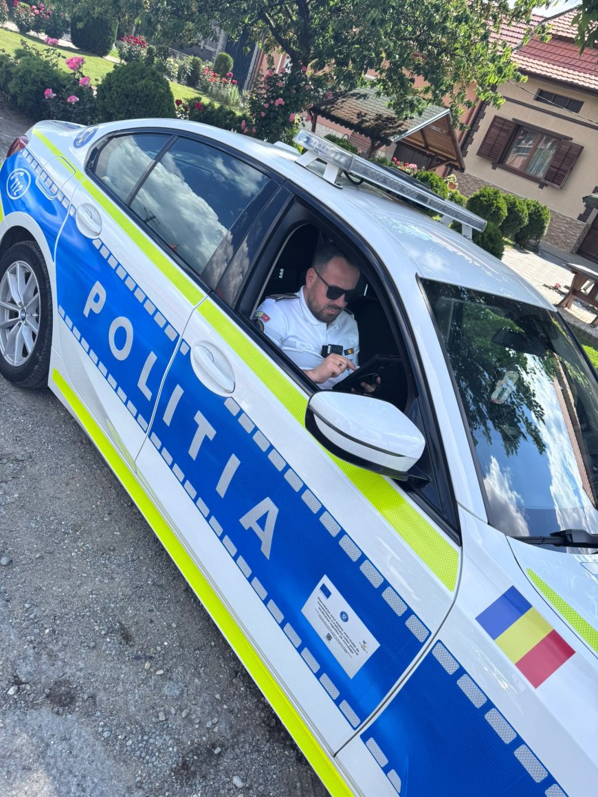 Polițiștii, pe DN 6! Acțiune pentru creșterea siguranței rutiere