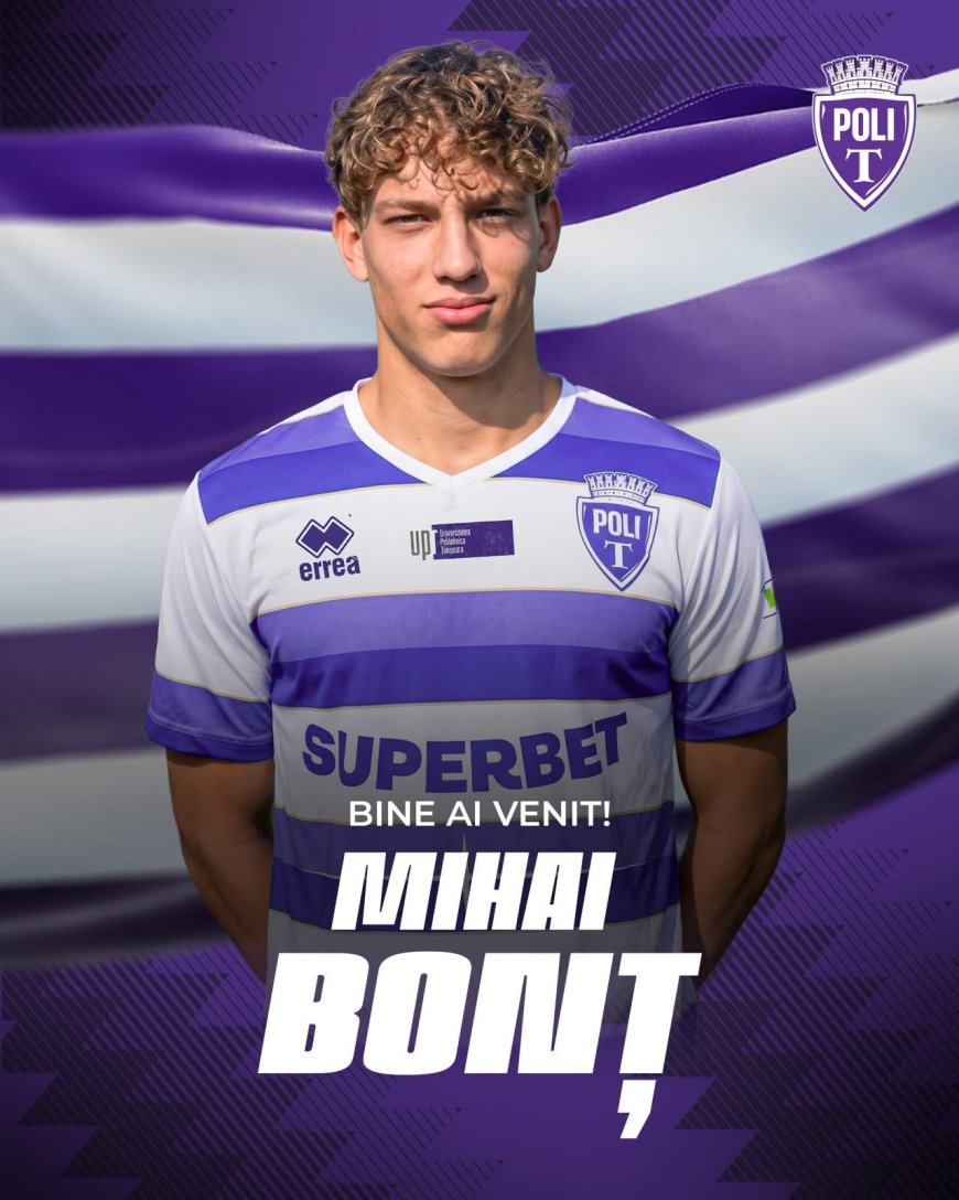 Mihai Bonț a semnat cu Poli Timișoara