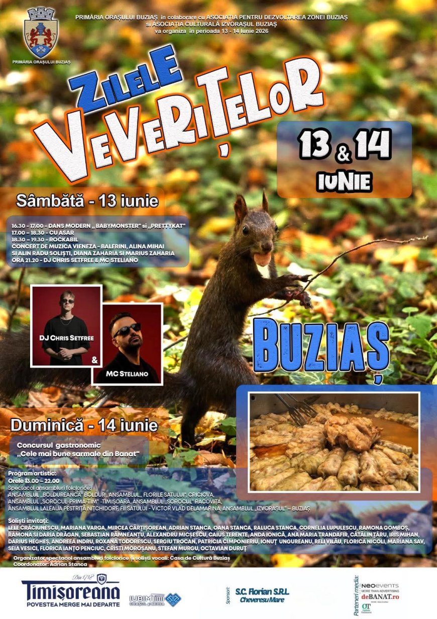 Zilele Veverițelor la Buziaș