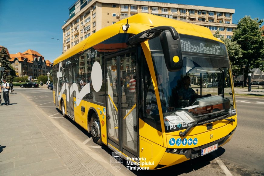Noi autobuze electrice pentru timișoreni
