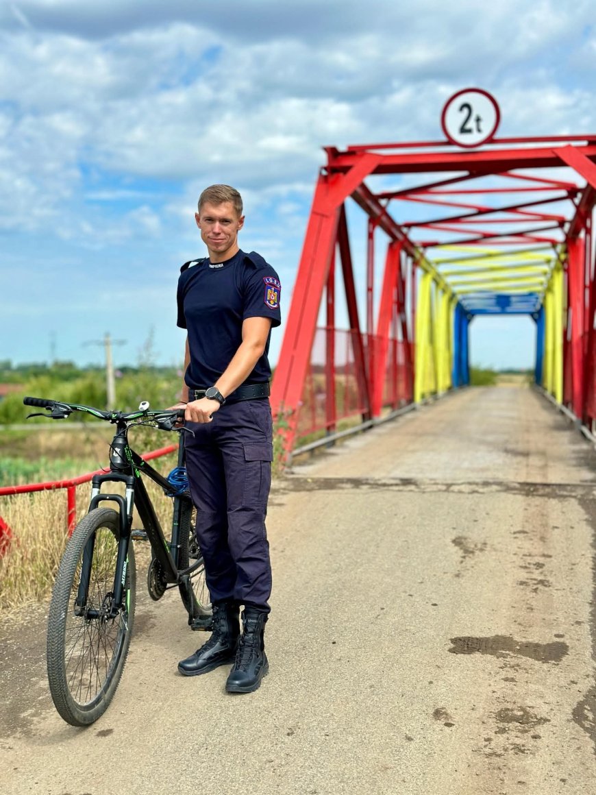 Bărbat, salvat de un pompier în timpul liber