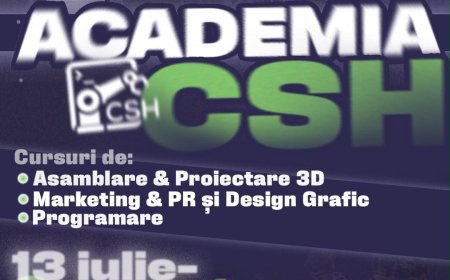 Academia CSH - Șansa de a învăța și de a face parte din povestea CSH