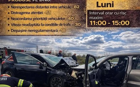 Acțiune de amploare pe DN 6
