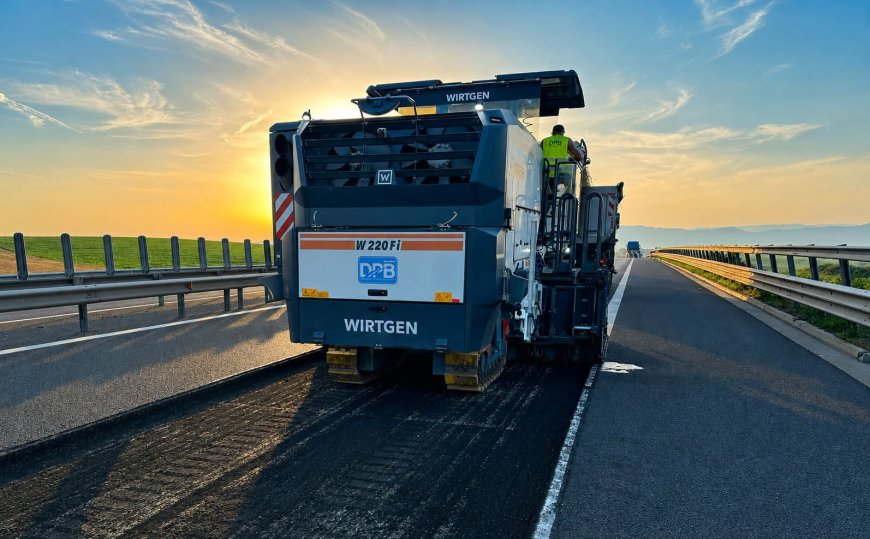 Lucrări de reparații la carosabil pe A1