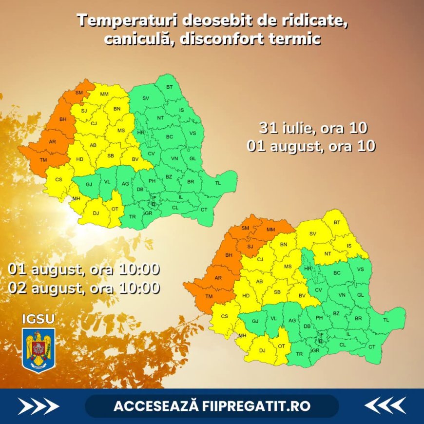 Val de căldură și caniculă