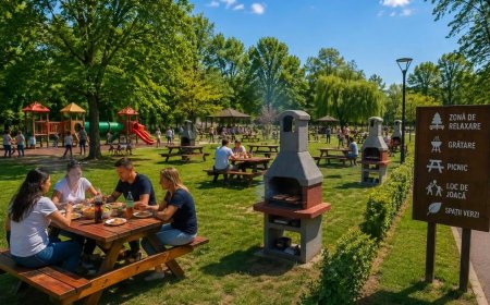 Timișoara ar putea avea un spațiu special pentru picnic și grătare