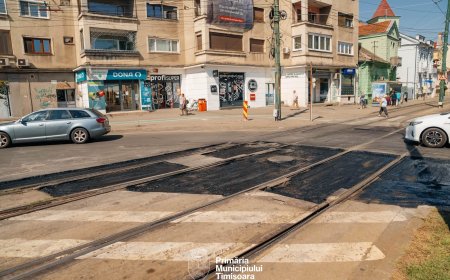 Asfalt nou pe strada Independenței și pe tronsonul din zona Bălcescu