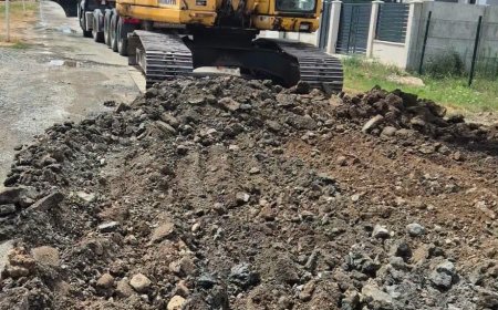 Au început lucrările de modernizare a străzilor în Giroc