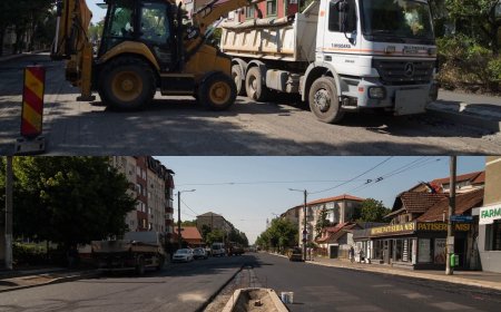 Lucrări de reparații și întreținere pe artere intens circulate