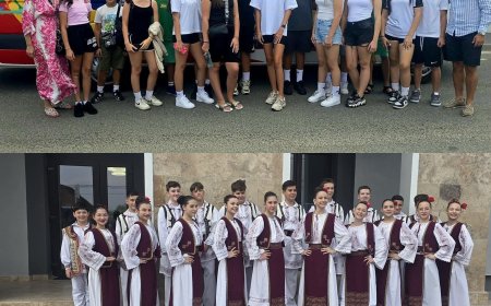Excursie pentru copiii Ansamblului Timișul Șăgean