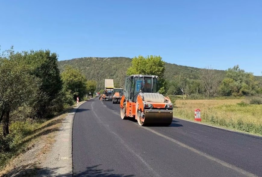 Lucrări pe DN 7, la limita județelor Arad și Hunedoara