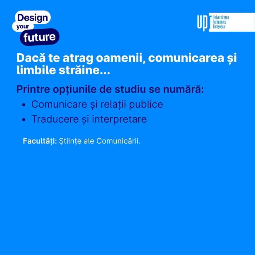 La UPT poți studia mai mult decât te-ai aștepta
