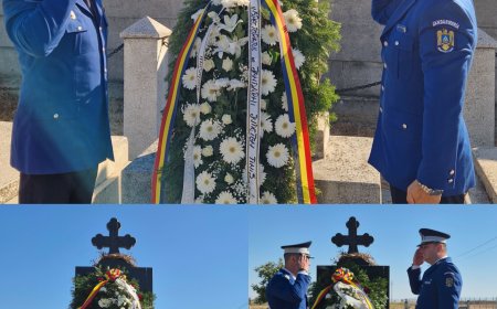 Jandarmii timișeni au comemorat eroii căzuți în luptele pentru apărarea Timișoarei