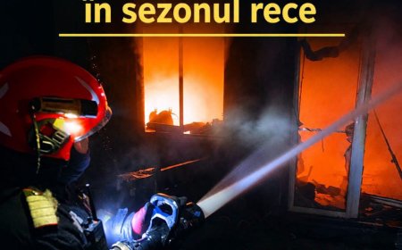 ISU Hunedoara: Atenție la sursele de încălzire! Recomandări pentru prevenirea incendiilor în sezonul rece