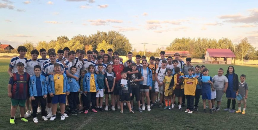 Naționala U19 a României s-a antrenat la Parța