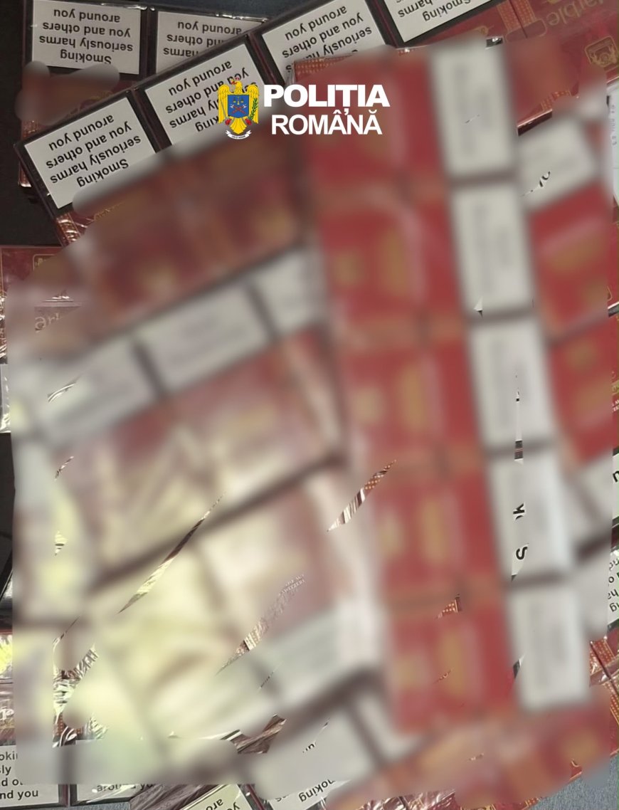 Vindea țigări din mașină și s-a ales cu o amendă de 100.000 de lei
