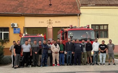 Pompierii voluntari din Biled refuză intervențiile. Cer echipamente noi