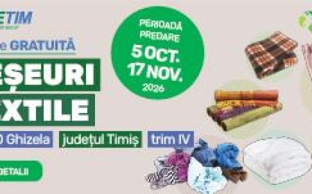 Campanie de colectare a deșeurilor textile în Zona 0 Ghizela
