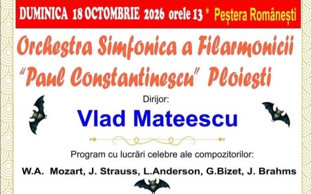 Concert simfonic la Peştera Româneşti