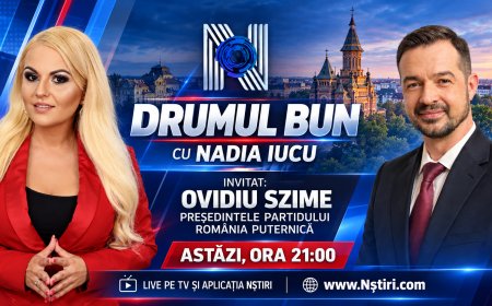 📺 DRUMUL BUN CU NADIA IUCU – ÎN ACEASTĂ SEARĂ, ORA 21:00!