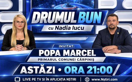 📺 DRUMUL BUN CU NADIA IUCU – ASTĂZI, DE LA ORA 21:00!