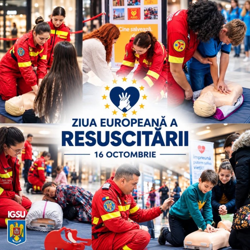 Ziua Europeană a Resuscitării. Cum poți salva o viață