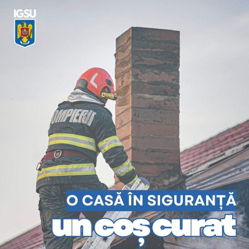 Prevenirea incendiilor provocate de coşurile de fum